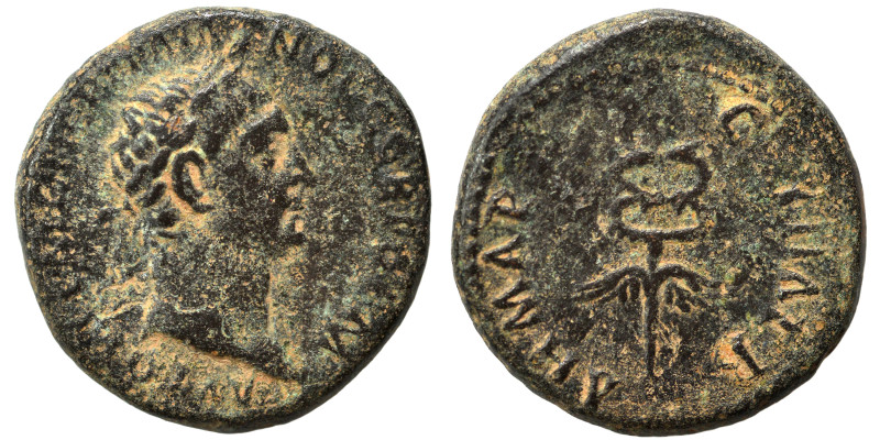 SYRIA, Seleucis and Pieria. Antioch. Trajan, 98-117. Ae (bronze, 3.53 g, 17 mm)....