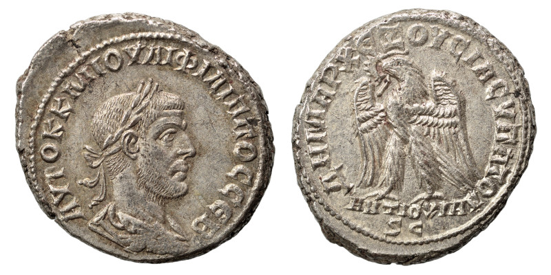 SYRIA, Seleucis and Pieria. Antioch. Philip I, 244-249. Tetradrachm (billon, 12....