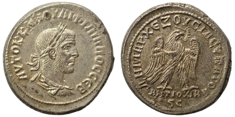 SYRIA, Seleucis and Pieria. Antioch. Philip I, 244-249. Tetradrachm (billon, 13....