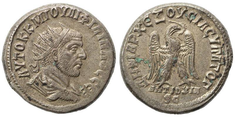 SYRIA, Seleucis and Pieria. Antioch. Philip I, 244-249. Tetradrachm (billon, 13....