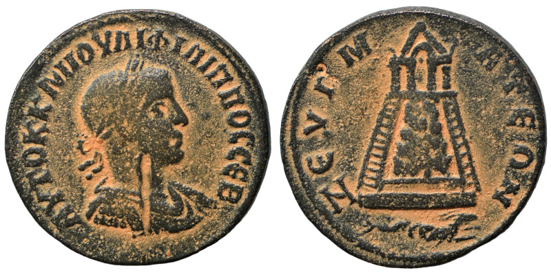 COMMAGENE. Zeugma. Philip I, 244-249. Ae (bronze, 16.50 g, 29 mm). AVTOK K M IOV...
