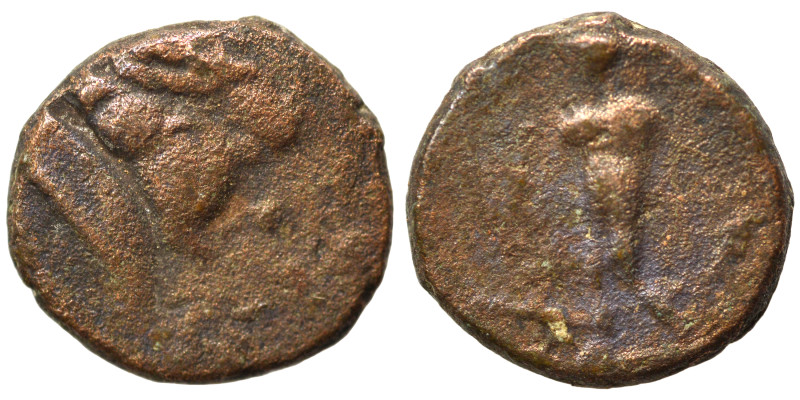 Provincial. Ae (bronze, 1.57 g, 11 mm). Fine.