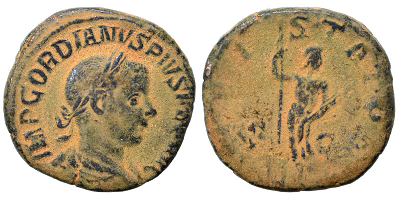 Gordian III, 238-244. Sestertius (bronze, 17.74 g, 29 mm), Rome. IMP GORDIANVS P...