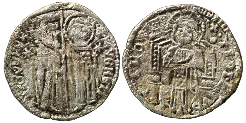 ITALY. Venice. Grosso (silver, 1.38 g, 22 mm). St. Mark, on the right, standing ...