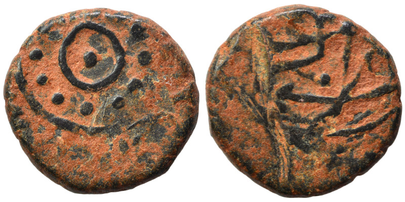 Mamluks. Ae (bronze, 2.96 g, 14 mm). Nearly very fine.