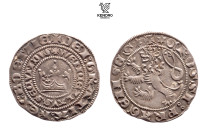 Wenceslaus II. Prague Groschen 1278 - 1305. Kuttenberg. Rare in this condition!