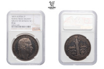Francis Joseph I. 2 Thaler 1867. Completion of construction of the Southern Railway. Vienna. Rare!