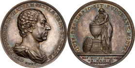 1778 William Pitt Memorial Medal. Betts-523. Silver, 37 mm. MS-63 (PCGS).

324.0 grains. A fine medal by Kirk issued on the occasion of the death of...