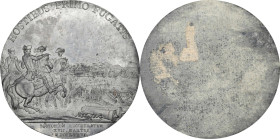 1776 (1789) Washington Before Boston Reverse Cliche. As Betts-542, GW-09-T1-R, As Baker-47. Tin, 63 mm. MS-62 (PCGS).

An impressive and crisply def...