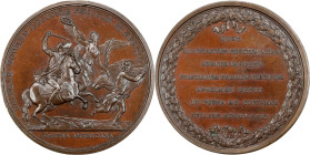 1781 (ca. 1789) John Eager Howard at Cowpens Medal. Betts-595. Bronze, 46 mm. MS-63 (PCGS).

850.2 grains. Plain concave edge with a flat collar mar...