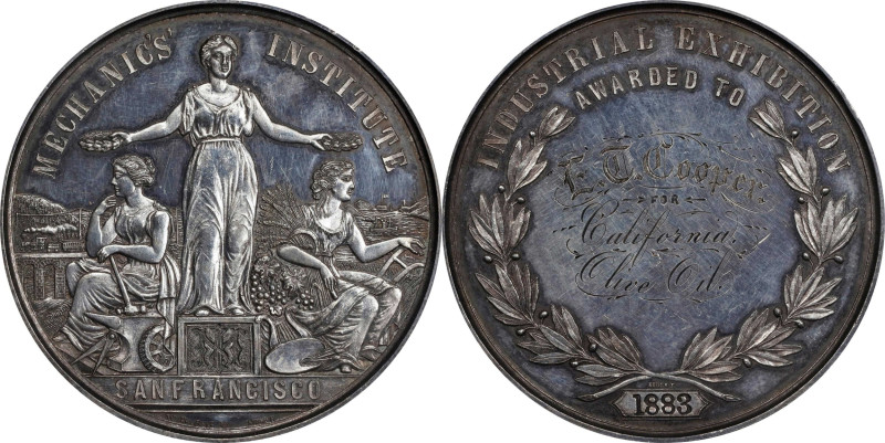 biddr - Stack's Bowers Galleries, Spring 2024 Auction, lot 2172. 1883 ...