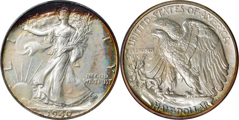 1940 Walking Liberty Half Dollar. Proof-68 (CACG).

Enchanting Superb Gem surf...