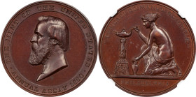 1880 United States Assay Commission Medal. JK AC-20. Rarity-5. Copper. MS-65 BN (NGC).

33 mm.

Estimate: $600