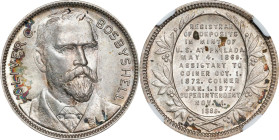 1889 Mint Superintendent Oliver C. Bosbyshell Medal. cf. Julian MT-17. Silver. MS-65 (NGC).

26 mm. A close copy, in much-reduced size, of the 76 mm...