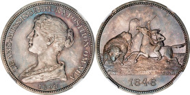 1898 Trans-Mississippi and International Exposition. Official Medal. HK-281, SH 10-1 S. Rarity-5. Silver. MS-65 (NGC).

34 mm.

From the Lucius S....