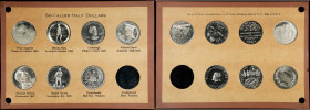 Nearly Complete Set of 1947 Charles E. Smith So-Called Half Dollars. Nickel. Mint State.

Housed in the original Wayte Raymond album page. Included ...