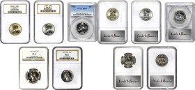 Lot of (5) High Grade Certified Washington Quarters.

Included are: 1946-D MS-65 (NGC); 1954 MS-66 (NGC); 1962 Proof-66 (PCGS); and (2) 1967, SMS, M...