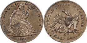 1841-O Liberty Seated Half Dollar. VF-30 (PCGS).

PCGS# 6237. NGC ID: 24GS.

From the George Collection.

Estimate: $200