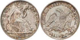 1858-O Liberty Seated Half Dollar. AU-53 (PCGS).

PCGS# 6294. NGC ID: 24HW.

From the George Collection.

Estimate: $300