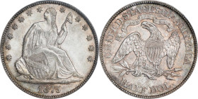 1875 Liberty Seated Half Dollar. MS-63 (PCGS).

PCGS# 6349. NGC ID: 24KD.

From the George Collection.

Estimate: $800