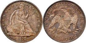 1877 Liberty Seated Half Dollar. Proof-63 (PCGS).

PCGS# 6438. NGC ID: 27UC.

From the George Collection.

Estimate: $750