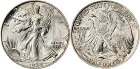 1934 Walking Liberty Half Dollar. MS-66 (PCGS).

PCGS# 6592. NGC ID: 24RF.

From the George Collection.

Estimate: $400