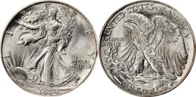 1934-D Walking Liberty Half Dollar. MS-65 (PCGS).

PCGS# 6593. NGC ID: 24RG.

From the George Collection.

Estimate: $800