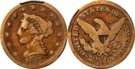 1852-O Liberty Head Quarter Eagle. Winter-2. VG-10 (PCGS).

PCGS# 7766. NGC ID: 25HU.

From our A.N.A. Convention Auction sale, August 1971, lot 1...