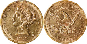 1879-S Liberty Head Half Eagle. AU-55 (PCGS).

PCGS# 8350. NGC ID: 25X9.

Estimate: $500
