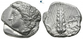Lucania. Metapontion circa 330-290 BC. Stater AR