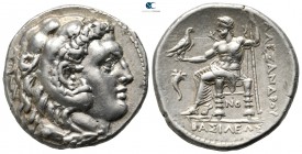 Kings of Macedon. Corinth. Demetrios I Poliorketes 306-283 BC. In the name and types of Alexander III. Struck circa 304/3-290 BC. Tetradrachm AR