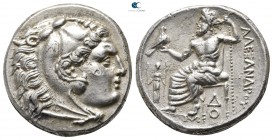 Kings of Macedon. Lampsakos. Alexander III "the Great" 336-323 BC. Struck under Kalas or Demarchos, circa 328/5-323 BC. Tetradrachm AR