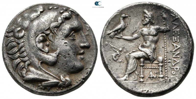 Kings of Macedon. Pella (?). Alexander III "the Great" 336-323 BC. Struck circa ...