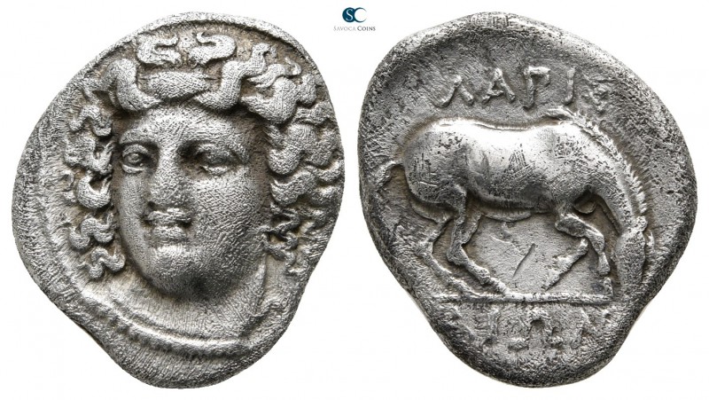 Thessaly. Larissa circa 356-342 BC. 
Drachm AR

19 mm., 5,76 g.

Head of th...