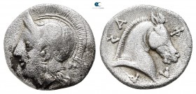 Thessaly. Pharsalos circa 420-350 BC. Hemidrachm AR