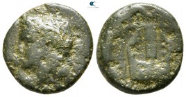 Akarnania. Anaktorion circa 380 BC. Bronze Æ