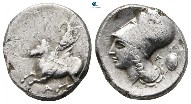 Akarnania. Argos Amphilochicon circa 330-280 BC. 
Stater AR

22 mm., 8,32 g....