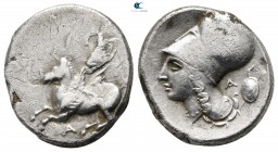 Akarnania. Argos Amphilochicon circa 330-280 BC. Stater AR