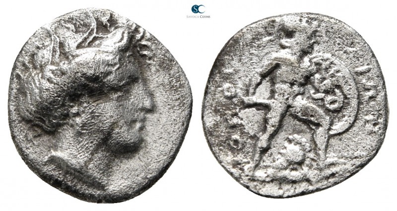Lokris. Locri Opuntii (Epicnemidii) circa 360-350 BC. 
Triobol-Hemidrachm AR
...