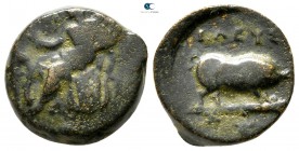Attica. Eleusis circa 350-330 BC. Bronze Æ