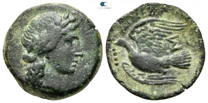 Sikyonia. Sikyon 100-60 BC. Aineas, magistrate.
Trichalkon Æ

18 mm., 3,81 g....