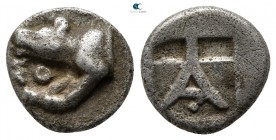 Argolis. Argos circa 450-430 BC. Triobol AR