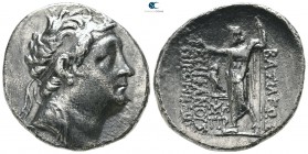 Kings of Bithynia. Nikomedes III Euergetes 127-94 BC. Dated 180 BE=118/7 BC. Tetradrachm AR