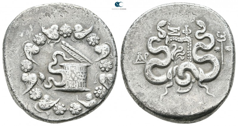 Mysia. Adramytteion circa 133-66 BC. 
Cistophoric Tetradrachm AR

27 mm., 12,...