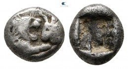 Kings of Lydia. Sardeis. Kroisos circa 560-546 BC. 1/12 Stater AR