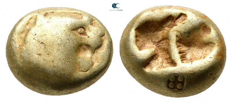 Kings of Lydia. Sardeis. Time of Ardys to Alyattes circa 630-553 BC. 
Hekte - 1...