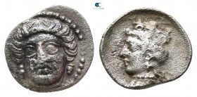 Cilicia. Tarsos. Tiribazos, Satrap of Lydia 388-380 BC. Obol AR