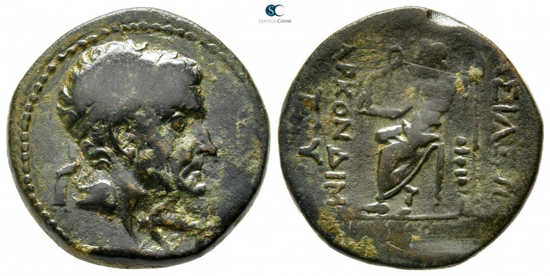 Kings of Cilicia. Tarkondimotos I 39-31 BC. 
Bronze Æ

22 mm., 10,32 g.

Di...