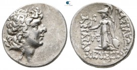 Kings of Cappadocia. Eusebeia-Mazaka. Ariarathes IX Eusebes Philopator  101-87 BC. Uncertain date. Drachm AR