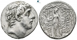Seleukid Kingdom. Antioch. Antiochos IX Eusebes Philopator (Kyzikenos) 114-95 BC. 1st reign at Antioch, circa 113-112 BC. Tetradrachm AR